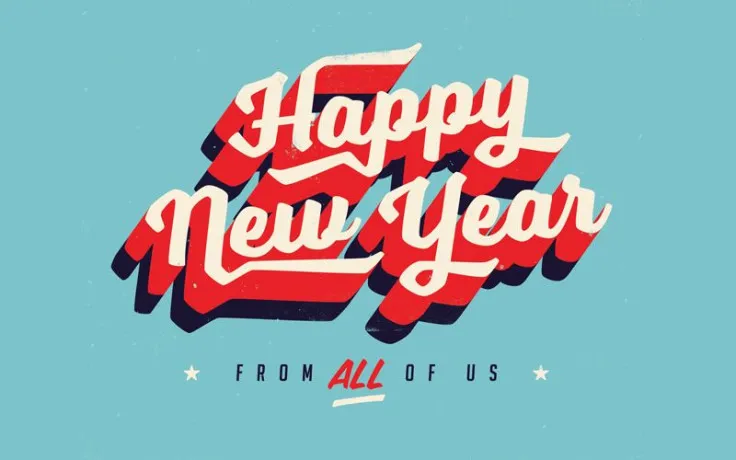 New Year 2015 festive graphic for party planning.